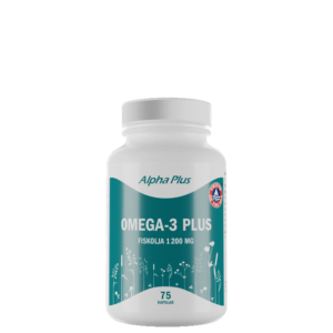 Omega 3 Plus 75 kapsler