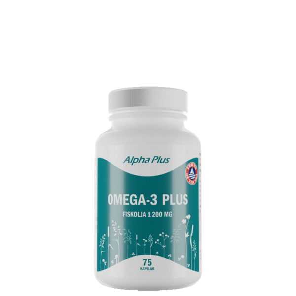 Omega 3 Plus 75 kapsler