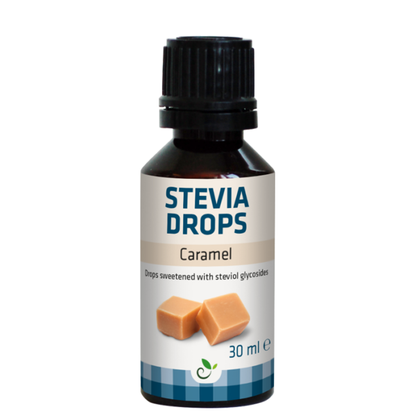 Stevia Dråper Karamell 30 ml