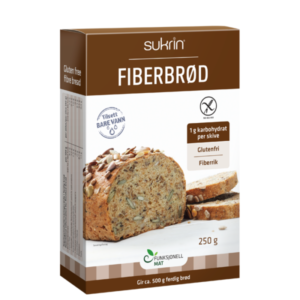 Fiber Brødmiks Glutenfri 250 g