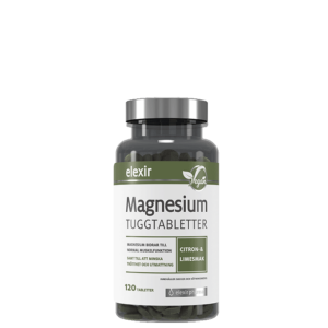 Magnesium 120 tyggetabletter sitronlime