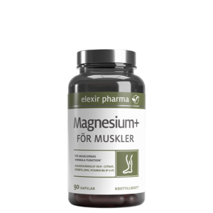 Magnesium+ for muskler 90 kapsler