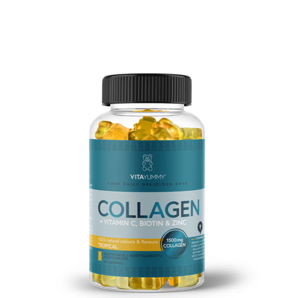 Collagen Gummies 60 stk Tropical