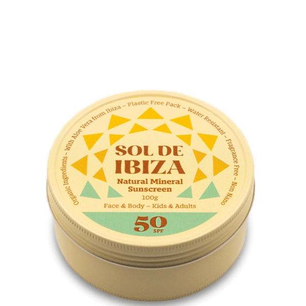 Naturlig Solkrem SPF50 100 g