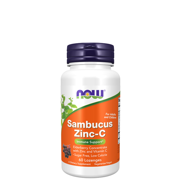 Sambucus Zink+C 60 sugetabletter