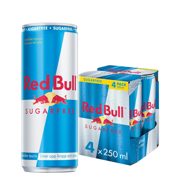 4 x Red Bull Energidryck