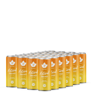 24 x Natural Energy Drink Orange Lemonade 330 ml