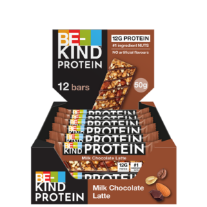 12 x BeKind Protein Bar 50 g Choc Latte