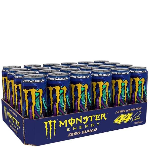 24 x Monster Energy Lewis Hamilton Zero Sugar 50 cl