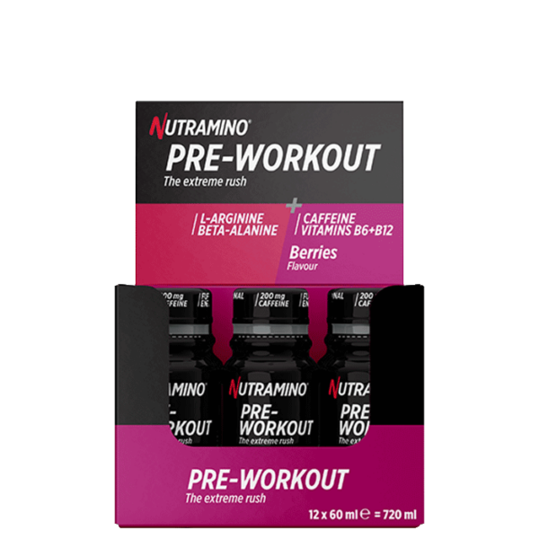 12 x Nutramino PWO Shot