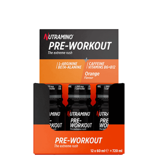 12 x Nutramino PWO Shot