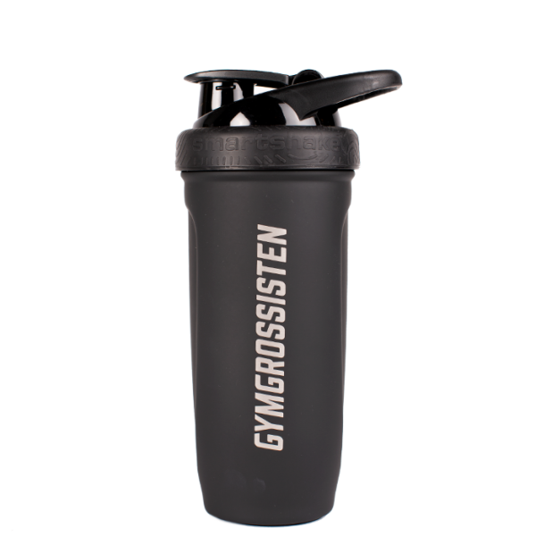 Gymgrossisten Stainless Steel Shaker Black 900 ml