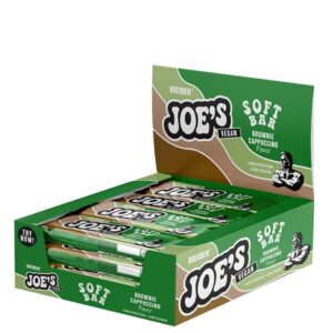 12 x JOE&apos;S Vegan Soft Bar 50 g Brownie Cappuccino