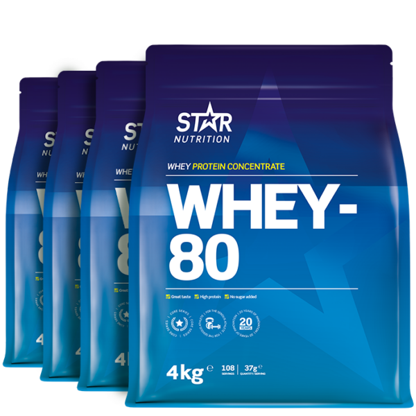 BIGBUY Whey-80 Myseprotein 16 kg