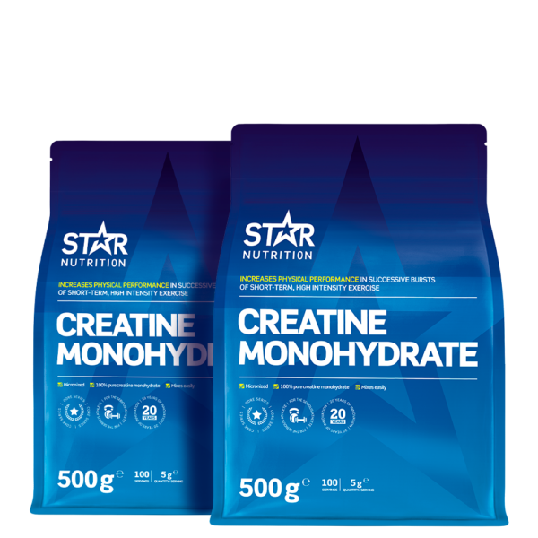 2 x kreatinmonohydrat 500 g