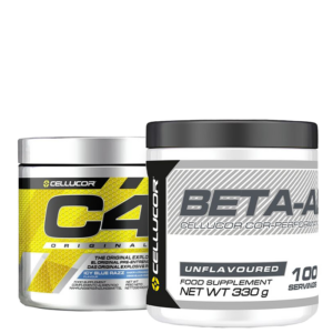 C4 PWO 30 porsjoner + COR-Performance Beta Alanine 330 g