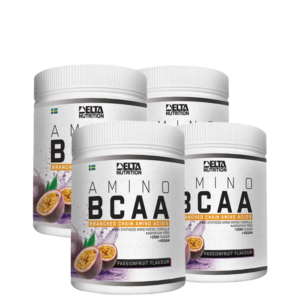 4 x BCAA Aminopulver 400 g