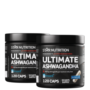 2 x Ultimate Ashwagandha 120 kapsler