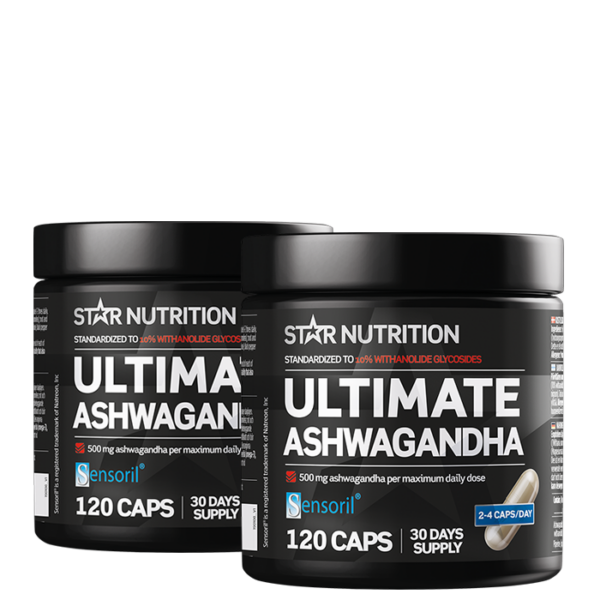 2 x Ultimate Ashwagandha 120 kapsler