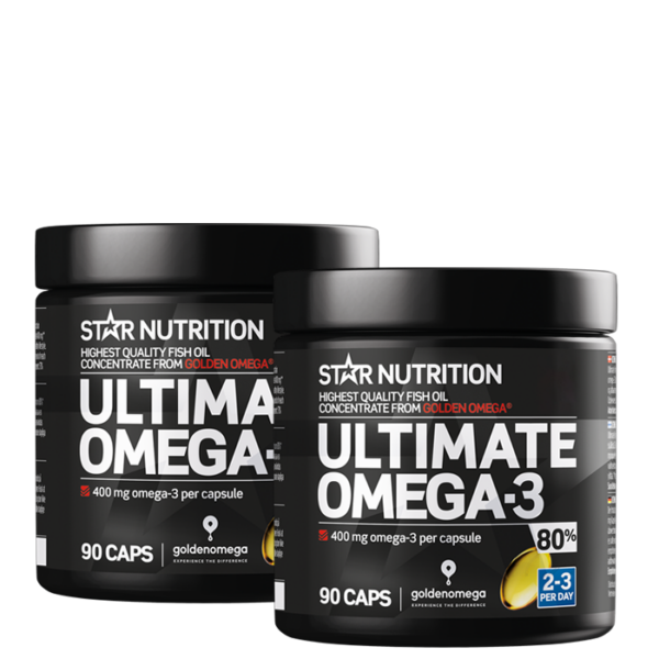 2 x Ultimate Omega-3 80% 90 kapsler