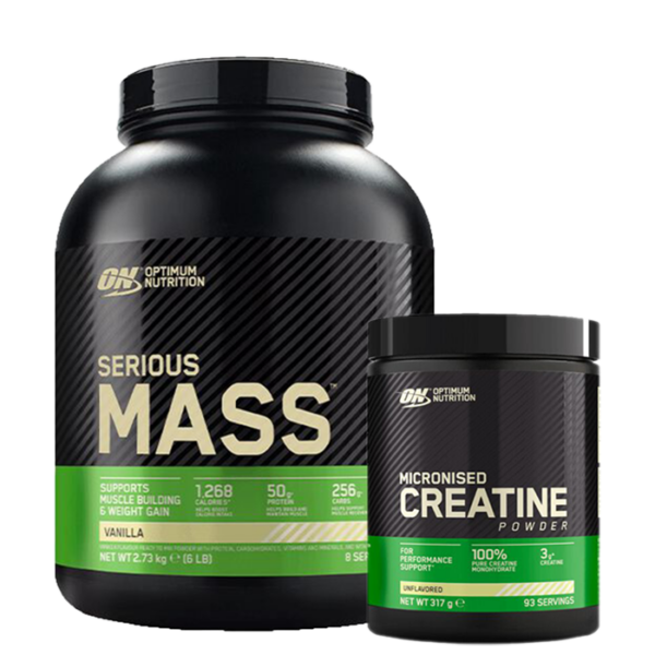 Serious Mass Gainer 2727 g + Kreatinpulver 300 g