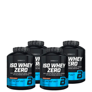 BIGBUY 4 x Iso Whey Zero Proteinpulver 2270 g