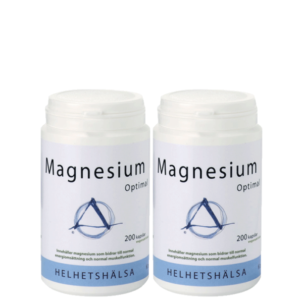 2 x Magnesium Optimal 200 kapsler