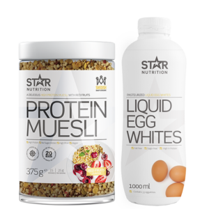 Flytende Eggehvite & Protein Muesli