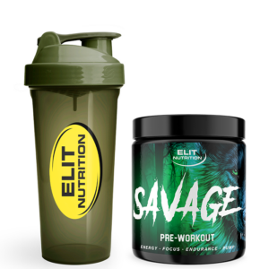 Elit Savage PWO 300 g + Smart Shaker 800 ml