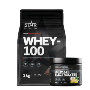 Whey-100 Myseprotein 1 kg + Ultimate Electrolytes 300 g