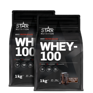 Mix&Match: 2 x Whey-100 Myseprotein 1 kg