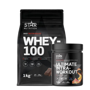 Whey-100 Myseprotein 1 kg + Ultimate Intra Workout 720 g