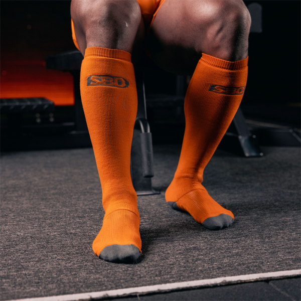 Forge Deadlift Socks Orange