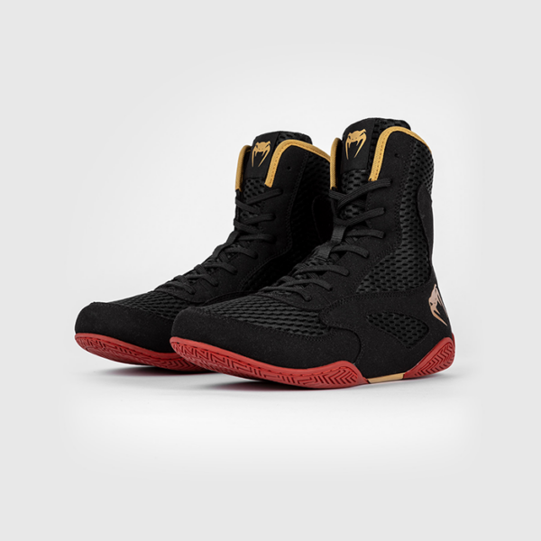 Venum Contender Boxing Shoes Black/Gold/Red