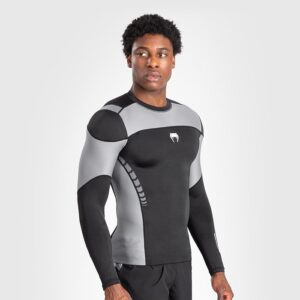 Tempest Langermet Rashguard Svart/Grå