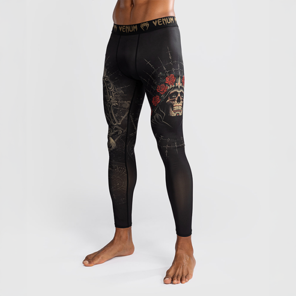 Santa Muerte 5.0 Tights Svart Gull