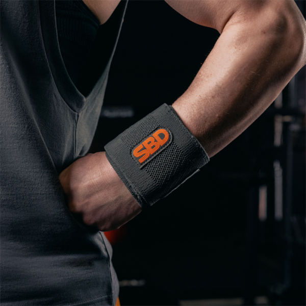 Forge Wrist Wraps Grey Flexible