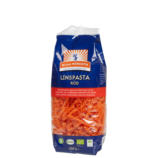 Rød Linsepasta 250 g