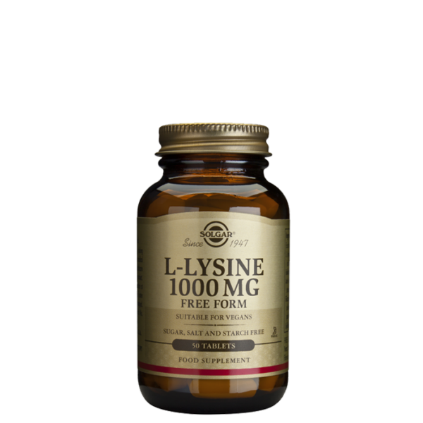 L-Lysin 1000 mg Aminosyrer 50 tabletter