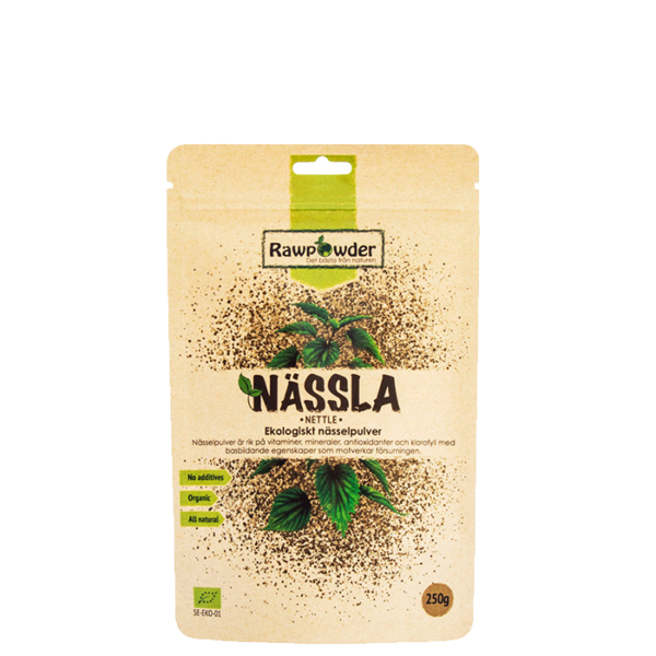 Økologisk Nettle-pulver 250 g