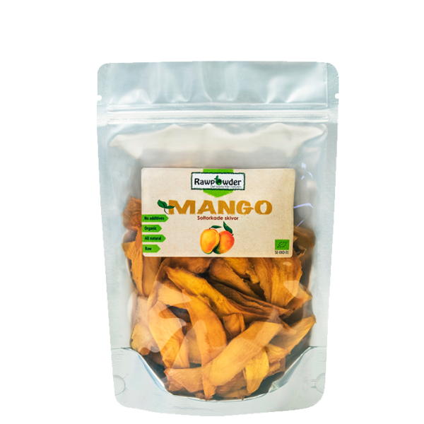 Økologisk Soltørket Mango 300 g