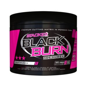 Black Burn Micronized Fettforbrenner Fruit Punch 300 g