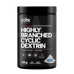 Highly Branched Cyclic Dextrin Maltodextrin uten smakstilsetning 400 g