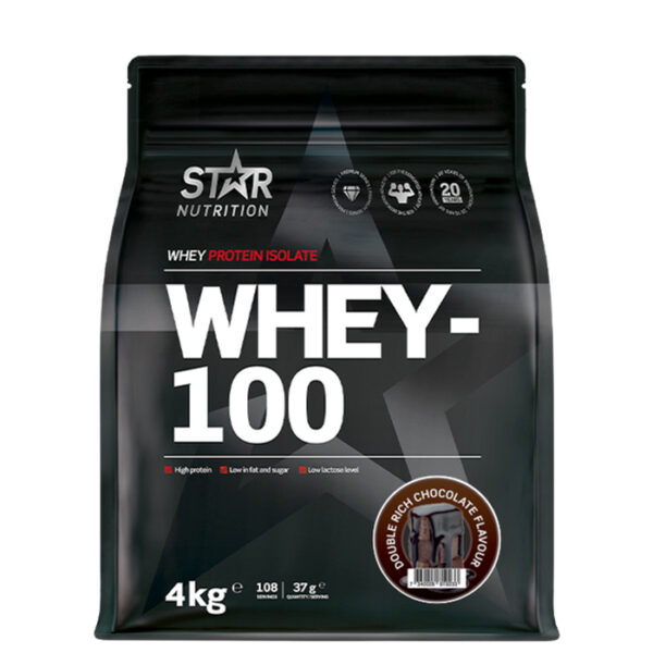 Whey-100 Myseprotein 4 kg